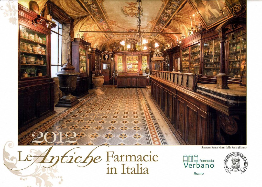 calendario antiche farmacie in italia